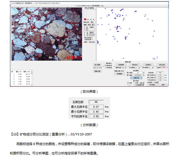 岩石(偏光)软件-岩相分析软件-上海思长约光学仪器