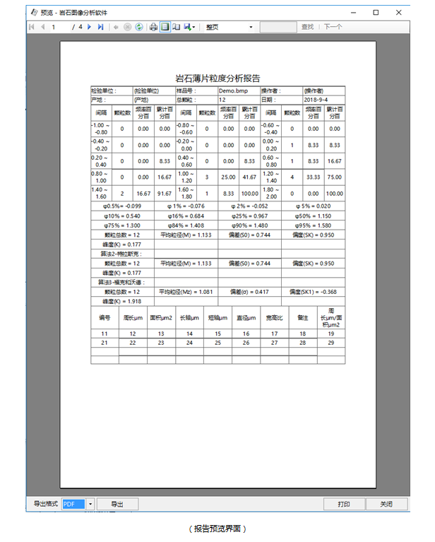 岩石(偏光)软件-岩相分析软件-上海思长约光学仪器